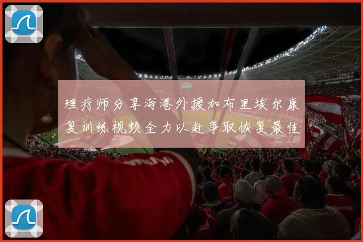 理疗师分享海港外援加布里埃尔康复训练视频全力以赴争取恢复最佳状态